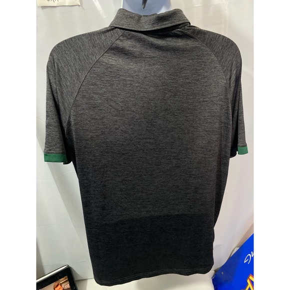 USF South Florida Bulls Men Gray Short Sleeve Golf Polo Shirt Medium Chiliwear - Picture 3 of 9